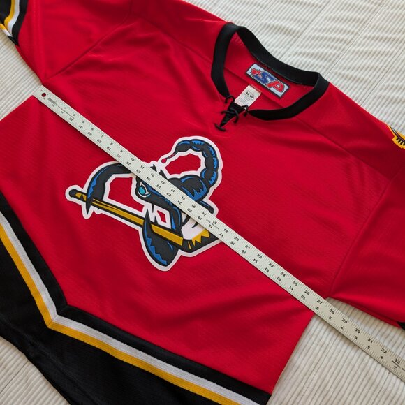 Vintage defunct New Mexico Scorpions Hockey Jersey XL EUC - Picture 3 of 7